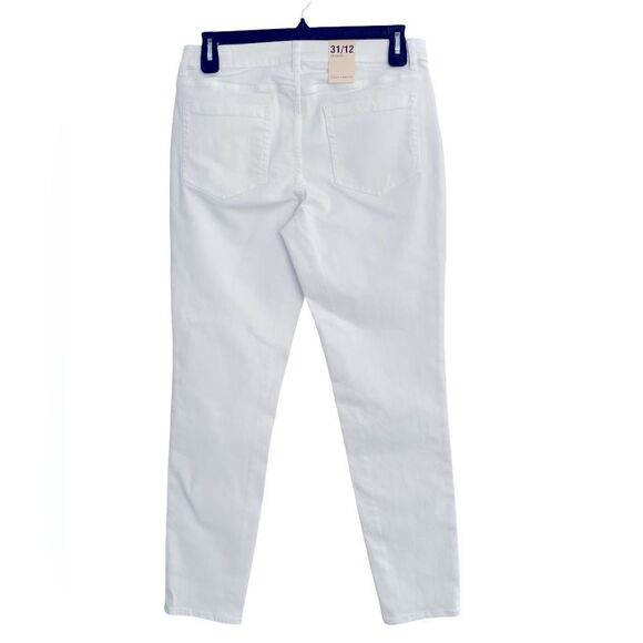 Vince Camuto - Skinny Jeans Size: 31/12  32/14  Color: Ultra White - Picture 3 of 9